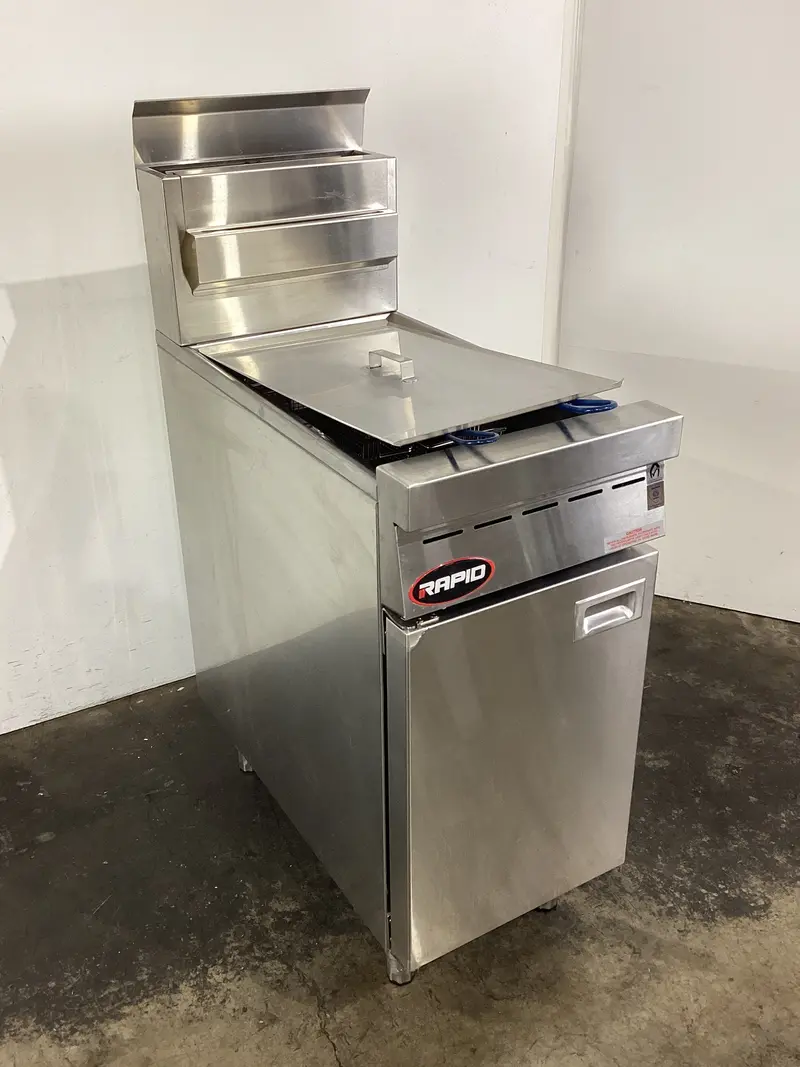 B&S Rf-400 Restaurant-Grade Fryer With Filtration System - 851698 1