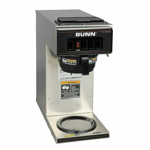 Bunn Vp17-1 Stainless Steel Pourover Decanter Brewer – Single Warmer 1