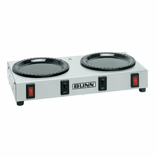 Bunn Wx2 06310.0004 Dual-Burner Side-By-Side Coffee Warmer (120V) 1