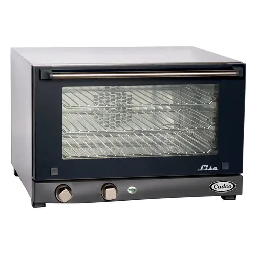 Cadco Ov-013 Compact Convection Countertop Oven For Quick, Even Baking 1