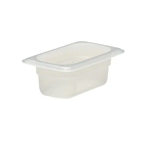 Cambro 1/9-Size Translucent Polypropylene Food Pan — 2.5-Inch Depth 1