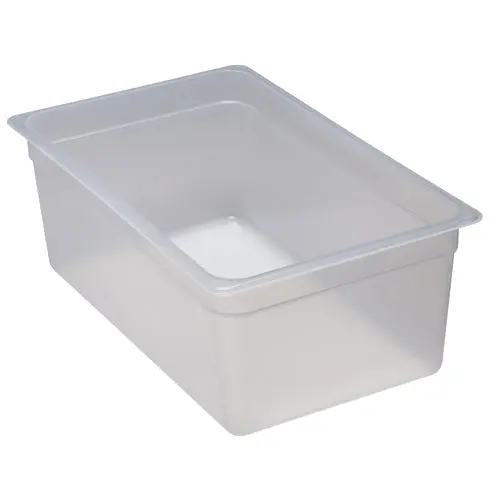 Cambro 18Pp190 Full-Size 8"-Deep Translucent Polypropylene Food Pan 1