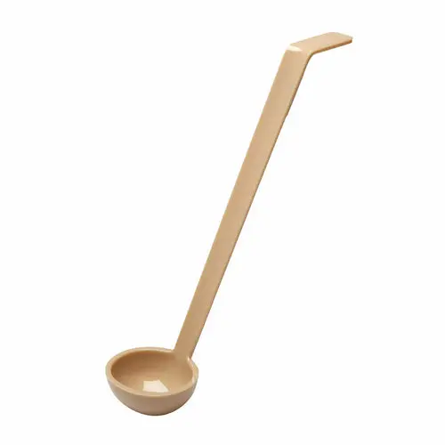 Cambro Camwear 1 Oz Beige Polycarbonate Salad Dressing Ladle 1