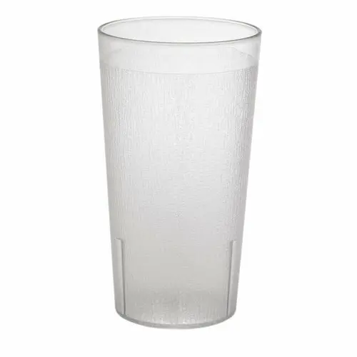 Cambro Colorware 16.4 Oz. Clear Plastic Tumbler 1