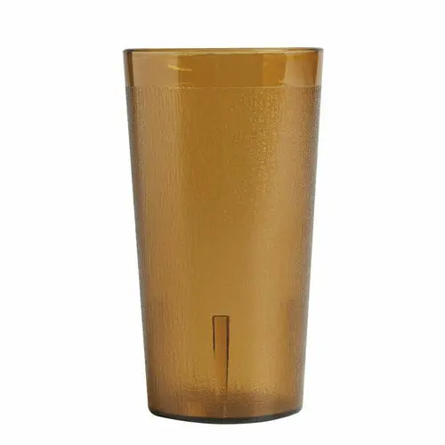 Cambro Colorware 32 Oz Amber San Plastic Tumbler 1