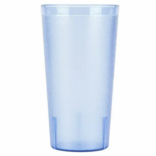 Cambro Colorware 32 Oz Slate Blue San Plastic Tumbler 1