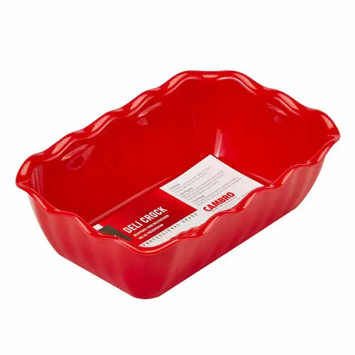 Cambro Dc5404 4-Quart Stainless Steel Salad Bar Crock 1