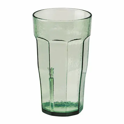 Cambro Lt12427 Laguna 12 Oz Spanish Green Hammered San Tumbler 1