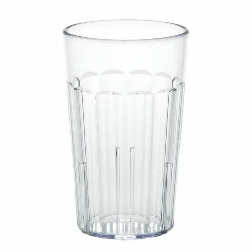 Cambro Nt10152 Newport 10 Oz Clear Fluted San Tumbler 1