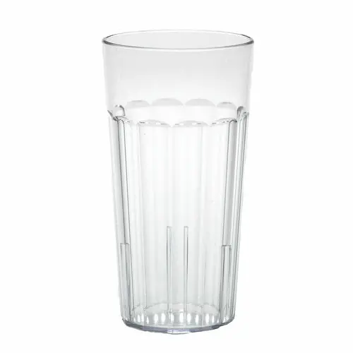 Cambro Nt20152 Newport 22 Oz Clear Fluted San Tumbler 1