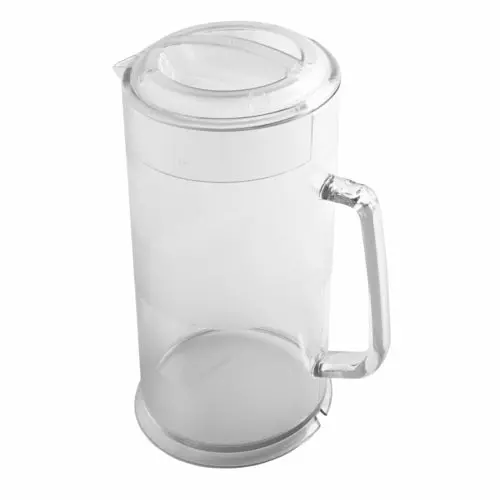 Cambro Pc64Cw135 64-Ounce Clear Camwear Polycarbonate Pitcher With Lid 1