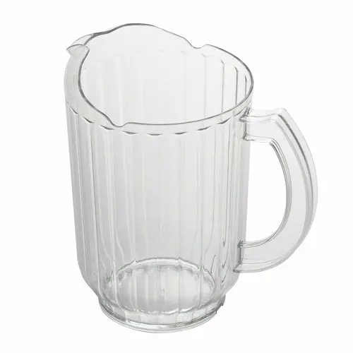 Cambro Pe600Cw135 60-Ounce Clear Camwear Polycarbonate Pitcher 1