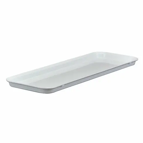 Cambro White Fiberglass Market Display Tray — 8-1/4" X 25-1/2" 1