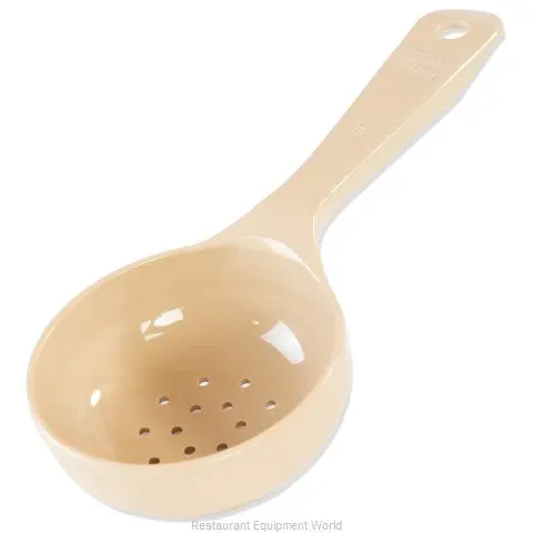 Carlisle Measure Miser Beige Perforated Measuring Spoon – 150Ml, Short Handle, Pack Of 12 (496606) 1
