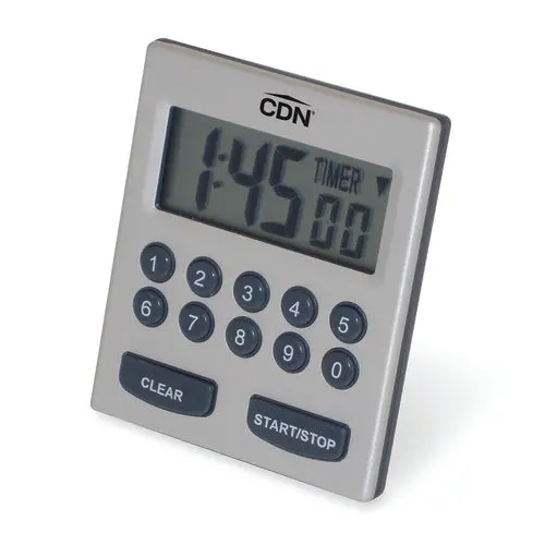 Cdn Dual-Alarm Direct-Entry Timer – Programmable 2-Timer Function, Quick-Set Keypad 1