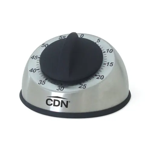 Cdn Heavy-Duty Mechanical Kitchen Timer – 60-Minute Wind-Up Design, Durable Analog Mechanism 1