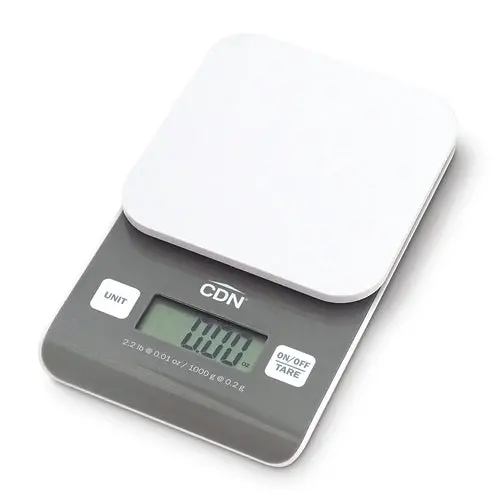 Cdn Sd0202-Gy Digital Scale – 2.2 Lb Capacity, Gray High-Accuracy Model 1