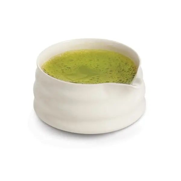 Ceramic Matcha Bowl With Integrated Spout – Traditional Japanese Style 1