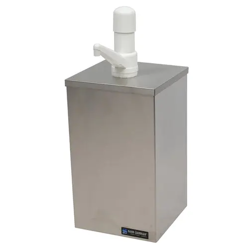 Cfs Brands P9800 Ez-Chill Stainless Steel Condiment Pump – 1 Oz Portion Control 1