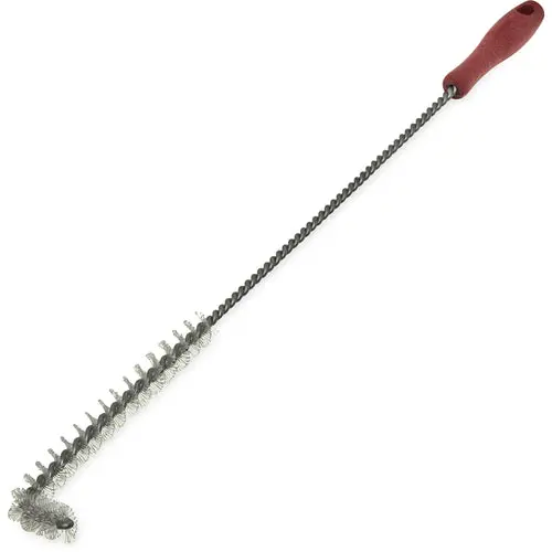 Cfs Brands Sparta L-Tipped Fryer Brush – 23", High-Heat Red Design 1