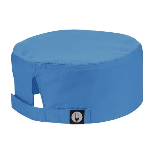 Chef Works Cool Vent Mesh-Top Beanie Chef Hat – Navy Blue 1
