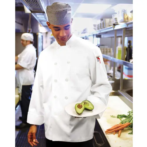 Chef Works Le Mans Double-Breasted Chef Coat – Men'S White, Large 1
