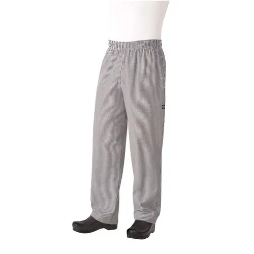 Chef Works Nbcp000L Small-Check Essential Baggy Chef Pants – Large 1
