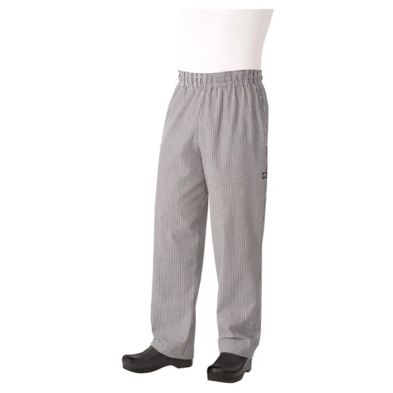 Chef Works Nbcp000L Small-Check Essential Baggy Chef Pants – Large 2
