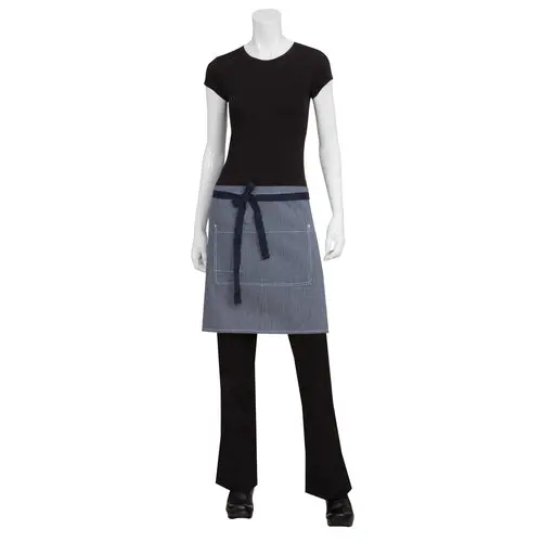 Chef Works Portland Half Bistro Apron – Indigo Blue (Ahwpt002Ibl0) 1
