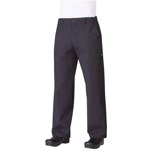 Chef Works Pserblkxl Men’S Professional Series Slimmer-Fit Chef Pants – Black, Xl 1