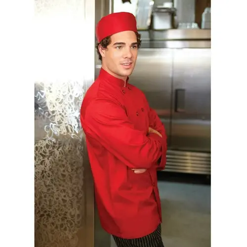 Chef Works Repcred2Xl Double-Breasted Nantes Chef Coat In Red – Size 2Xl 1