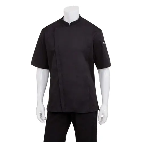 Chef Works Springfield Men'S Short-Sleeve Chef Coat – Black, 2Xl (Bcsz009Blk2Xl) 1