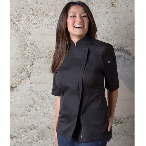 Chef Works Springfield Women’S Chef Coat – Black, Xs 1