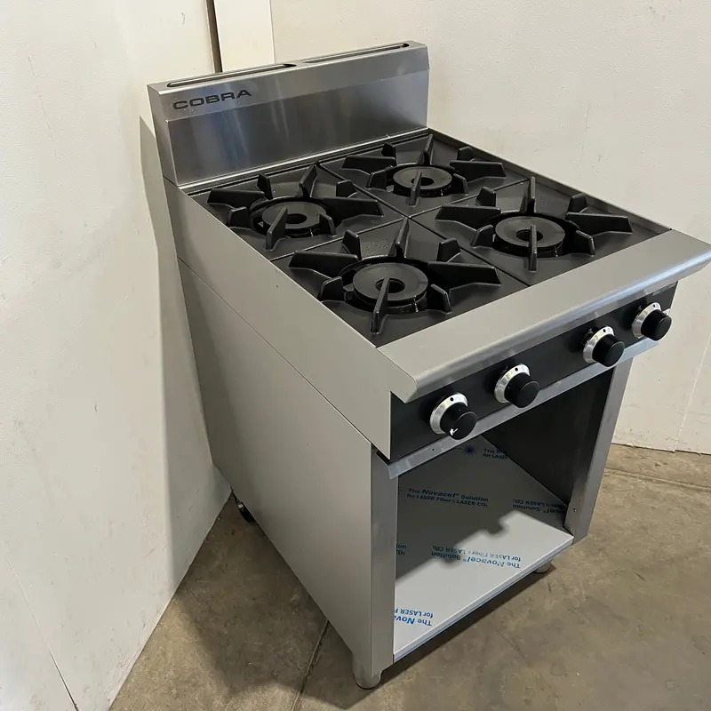Cobra C6Df Four-Burner Commercial Cooktop – Refurbished, Like New (849703) 1
