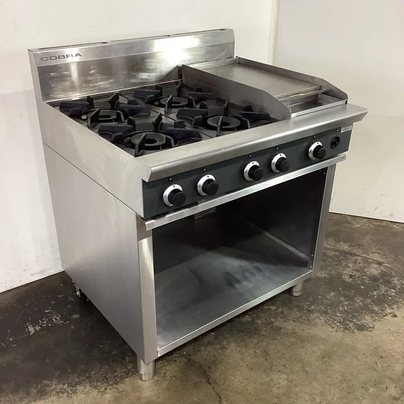 Cobra C9Cf Four-Burner Gas Cooktop And Griddle Combination Unit – 906440 1