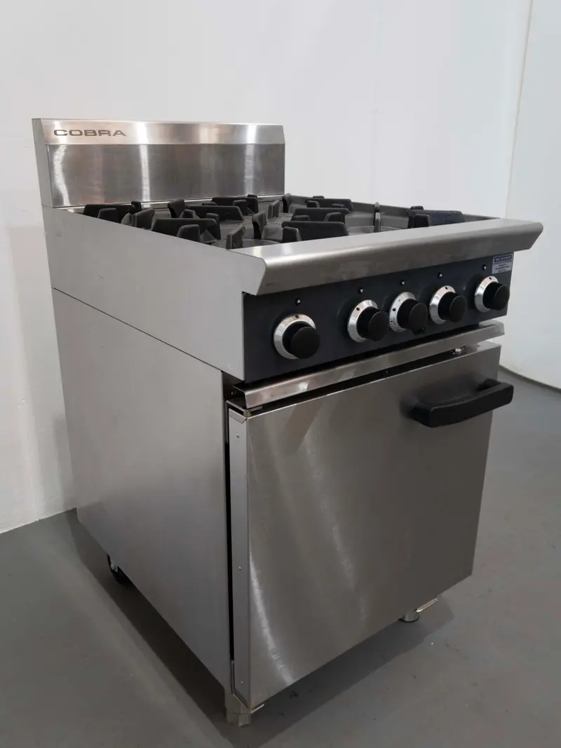 Cobra Cr6Df Four-Burner Professional Range Oven – Sku 837963 1