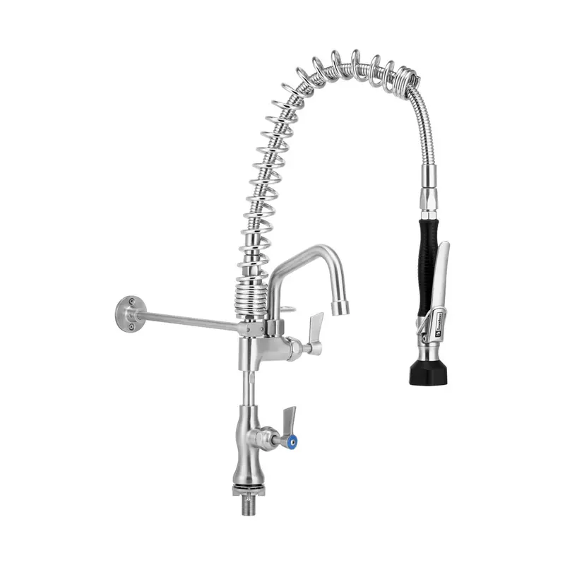 Compact Bench-Mount Pre-Rinse With 6" Pot Filler – 3Monkeez T-3M53106-C 1