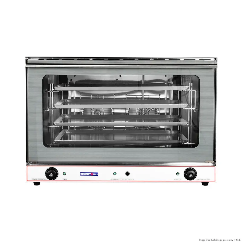 Convectmax Heavy-Duty Steam-Assisted Convection Oven With Press-Button Steam Control (Yxd-8Ae) 1