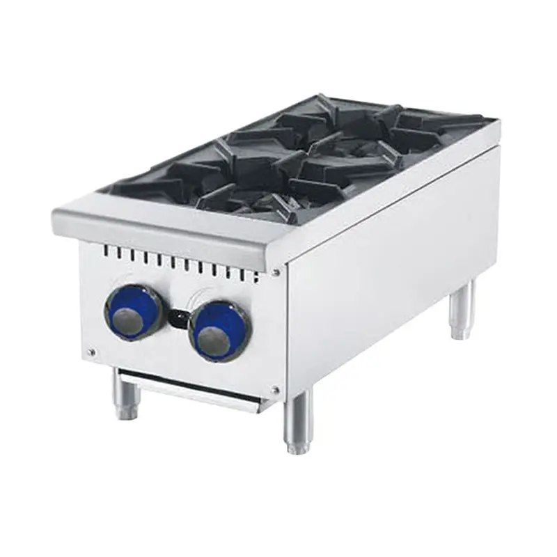 Cookrite Athp-12-2-Ng Dual-Burner Gas Cooktop – Natural Gas 1