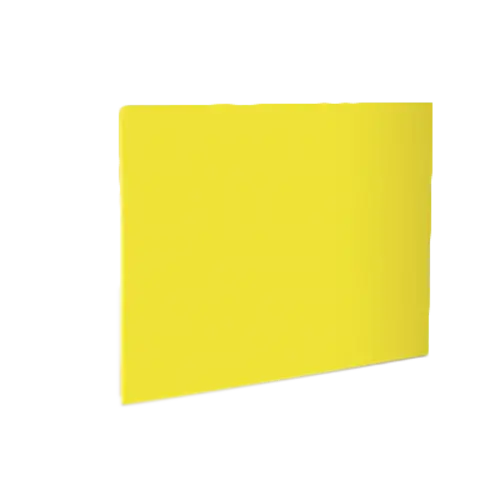 Crestware Yellow Polyethylene Cutting Board – 18" X 24" Food-Grade Prep Surface 1