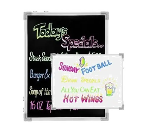 Double-Sided Reversible Marker Board – 24" X 36" Dry-Erase Surface For Flexible Messaging 1