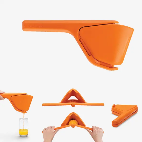 Dreamfarm Fluicer 11-Inch Fold-Flat Manual Citrus Juicer For Oranges And Grapefruits 1
