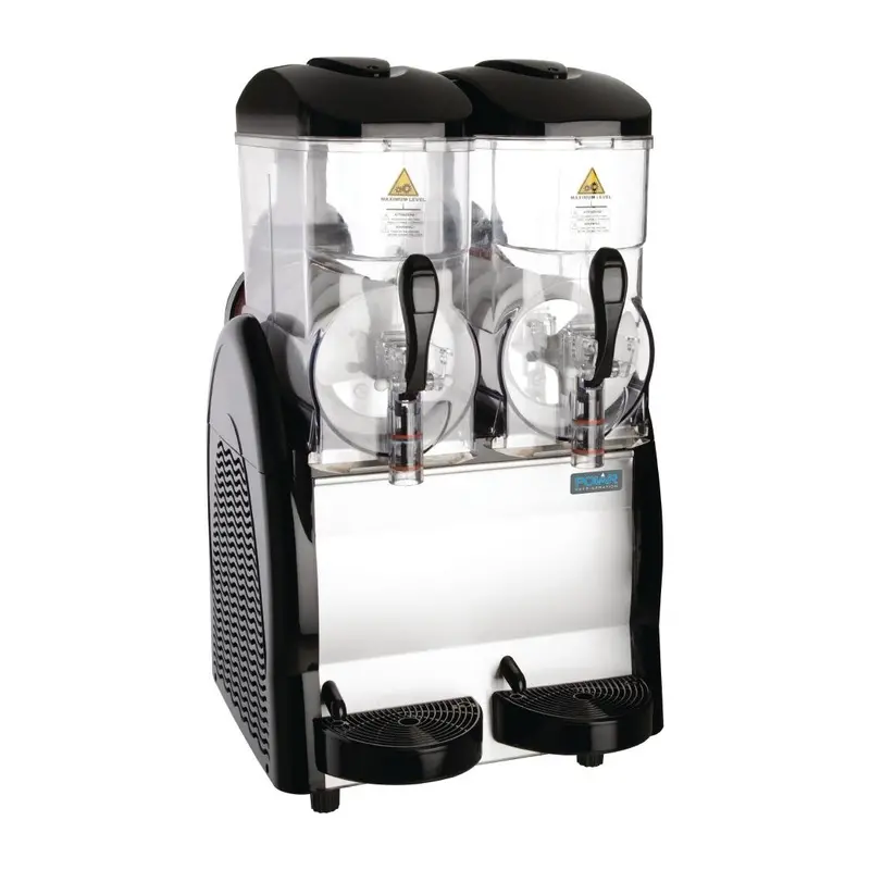 Dual-Tank Slushie Maker – 2 × 12L Tanks – Polar G-Series Db332-A 1