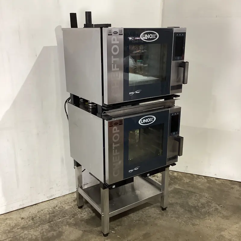 Dual Unox Cheftop Xevc-0511-Eprm Combi Ovens With Integrated Stand – Kit 922902 1