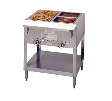 Duke 303-Lp 44-3/8" Lp Gas 3-Well Steam Table Hot Food Unit 1
