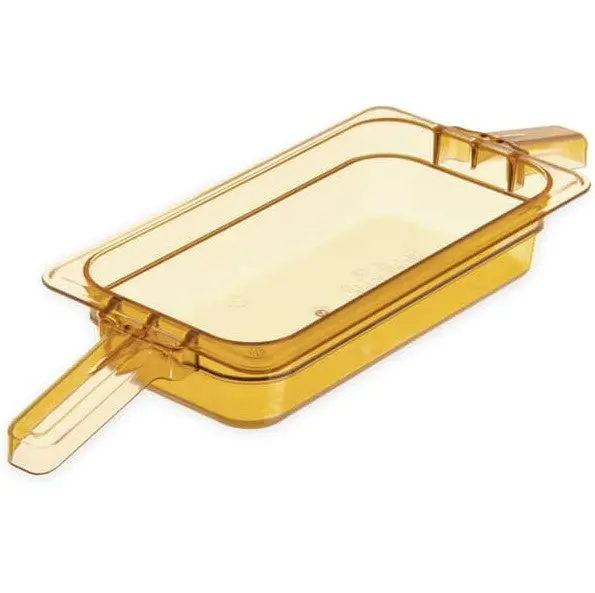 Duke Amber 1/3-Size Double-Handle Shallow Pan – 64Mm Depth, Pack Of 12 – 30860Hh13 1