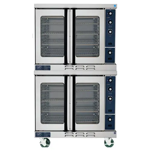 Duke E102-G Double-Deck Full-Size Natural Gas Convection Oven — High-Efficiency Baking 1