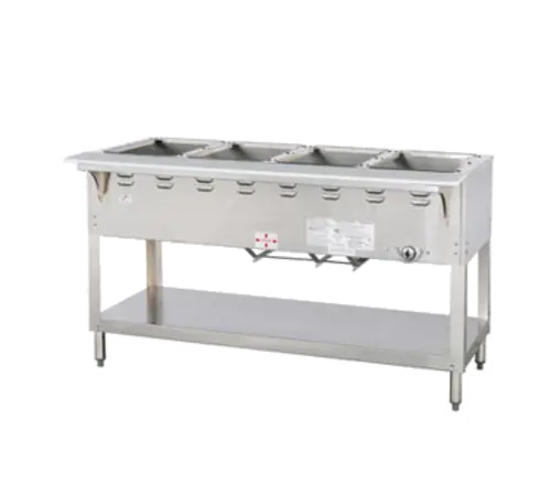Duke Wb304 Aerohot Wet-Bath Gas Steam Table — 4-Well, Full-Size Hot Holding Unit 1
