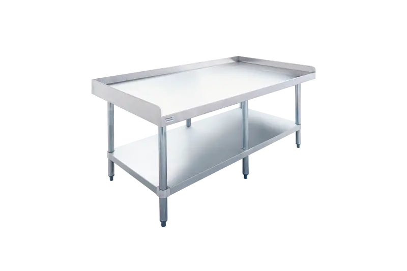 E-Esg-3072-316 72-Inch Equipment Stand With Galvanized Undershelf 1
