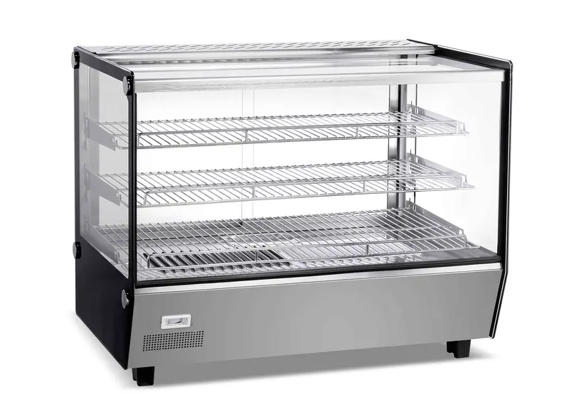 E-Hw-160 33-Inch Countertop Hot Food Display Case With 3 Adjustable Shelves 1